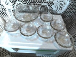 glass fruit set a